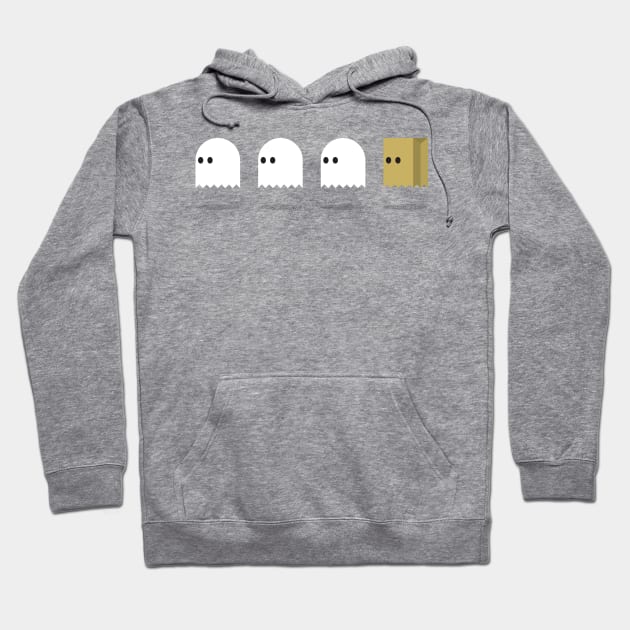 Ghosts Ugly Duckling Hoodie by vo_maria